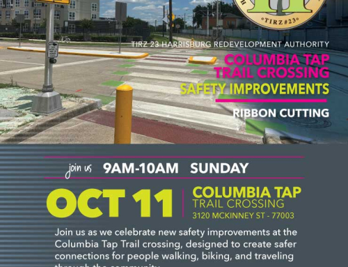 Columbia Tap Trail Crossing Safety Improvements Ribbon Cutting, Oct. 11